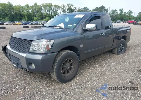 2004 Nissan Titan Se from USA, damaged, VIN 1N6AA06B44N500646